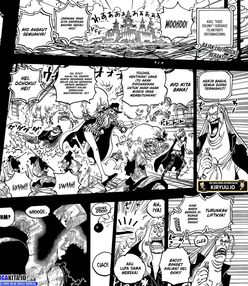 One Piece 1157 indo, One Piece 1158, One Piece Berwarna Chapter 1157 Bahasa indonesia HD